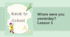 Where were you yesterday? + Negative sentences (Past Simple)