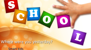 Презентація "Where were you yesterday? Interrogative sentences (Past Simple)