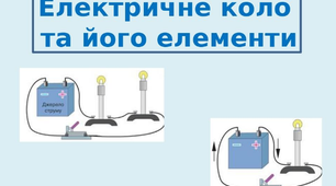 Електричне коло та його елементи 8 клас