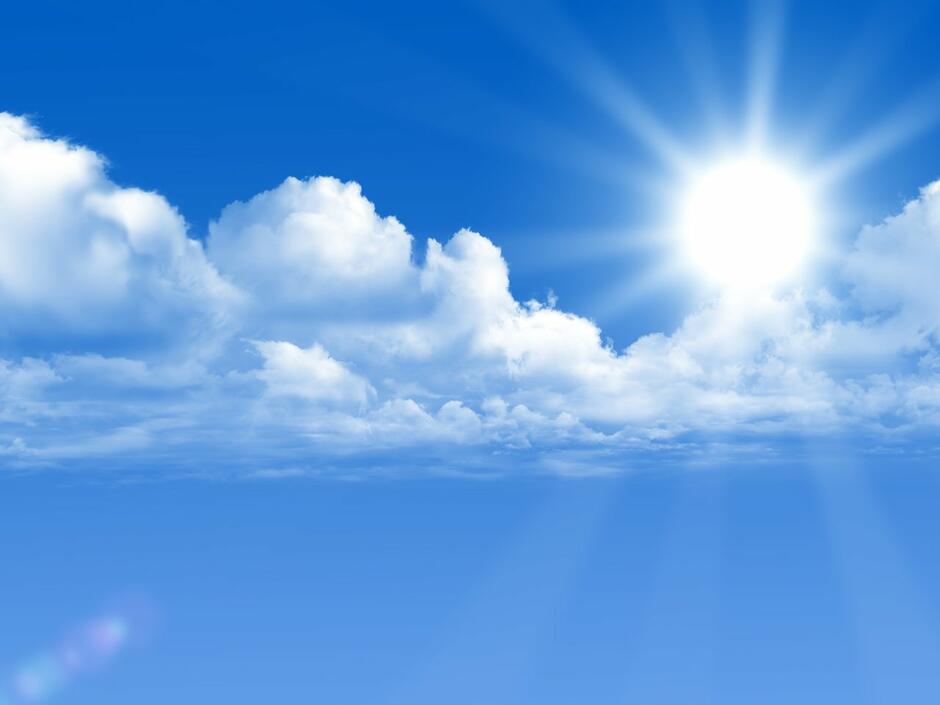 Скачать обои небо, облака, солнце, природа, the sky разрешение 1280x960 #166558