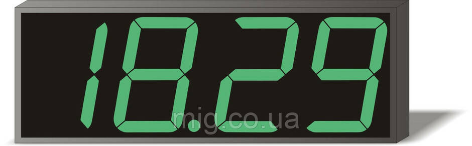 Годинники електронні МИТЬ-10: продаж, ціна у Харкові. Вуличні та фасадні годинники від "Часы и системы единого времени MigElectronics, ООО «Полигон»" - 54955860