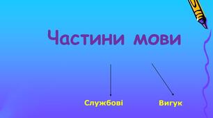 Службові частини мови 