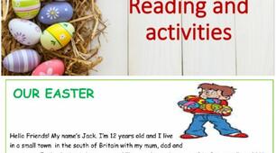 Our Easter. Reading and activities. Presentation