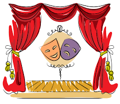 Tips For a Backstage Drama Momma (Papa, Grandma, Grandpa etc.) | Theatre illustration, Theatre stage, Theatre masks