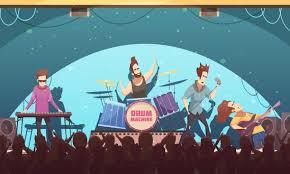 157 Cartoon Rock Band Illustrations & Clip Art - iStock
