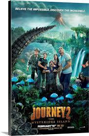 Journey 2: The Mysterious Island - Movie Poster Wall Art, Canvas Prints, Framed Prints, Wall Peels | Great Big Canvas
