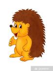 Shower Curtain Hedgehog - PIXERS.UK