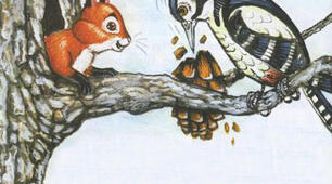 Презентація "Як білочка дятла врятувала".