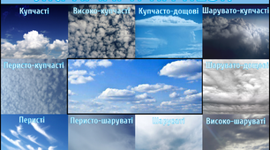 Видошукач, спостереження в природі "Які хмари на небі?"