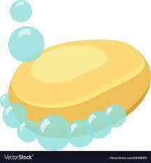 Soap cartoon isolated Royalty Free Vector Image