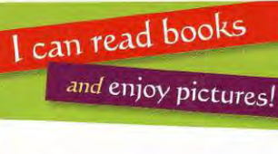 I can read books and enjoy pictures