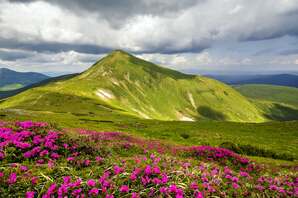 Побывайте в Mt. Hoverla, the Carpathian Mountains