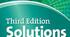 Solutions Elementary 3d. Unit 4. Short test 1.