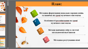 Види музичної діяльності учнів на уроці
