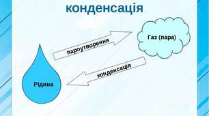 Пароутворення та конденсація. Поверхневий натяг.