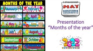 Презентація з англійської мови "Months of the year"