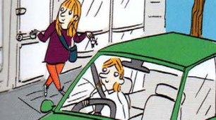 A burglary: listening