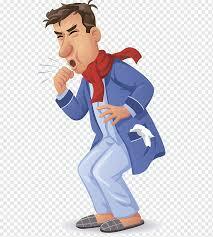 Coughing man wearing red scarf poster, Legionellosis Symptom Disease  Pneumonia Cough, Character illustrations, colds, coughs, cartoon Character,  hand, fictional Character png | PNGWing