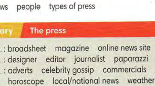 In a newspaper office