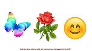 Дидактична гра "Склади речення за картинками" (мовленнєвий розвиток)