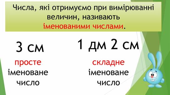 Перетворення іменованих чисел - презентация онлайн