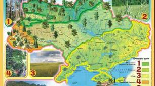 Скарбничка знань "Природні зони України"
