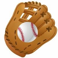 Free Softball and Baseball Clip Art | Baseball glove, Baseball theme birthday, Baseball printables