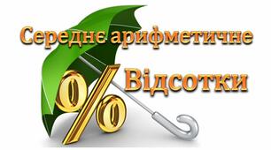 КР Відсотки. Середнє арифметичне _ В-2
