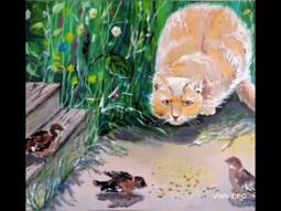 Як котові соромно стало"