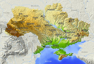 The Geographical location of Ukraine - Английский язык онлайн | Топики/темы на английском языке