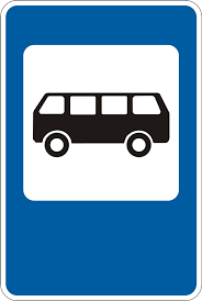 Знак 5.41.1. Пункт зупинки автобуса – ПДР України