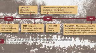 Суспільно-політичне становище у 1907–1914 рр.