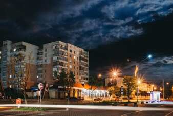 Проспект Незалежності увечері