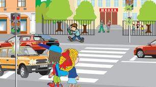 Klasse 7. Leseverstehen. Schulweg