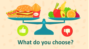 Your Choice : Healthy Food.