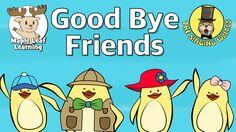 Пін містить це зображення: Good Bye Friends | Good Bye Song for Kids | Maple Leaf Learning and The Singing Walrus