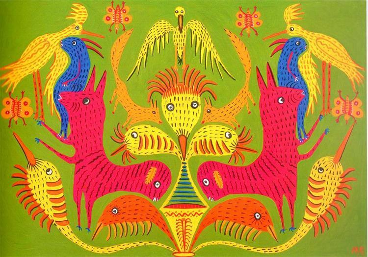 Звіриний цирк, 1977 р. Джерело: wikiart.org