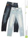 Two pair of blue jeans stock image. Image of background - 40657973