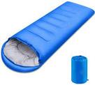 Buy IRIS Sleeping Bag Envelop 3 Season Ultra Light Portable Waterproof Comfort for Camping, Backpack & Outdoor, Size: 180 cm x 75 cm (Blue) Online at Low Prices in India - Amazon.in