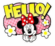 Пін містить це зображення: Mickey & Minnie (Gif)