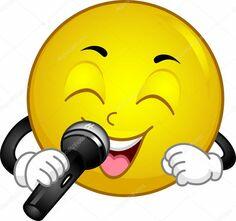 Пін містить це зображення: Singing Smiley