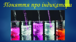 Поняття про індикатори 7 клас