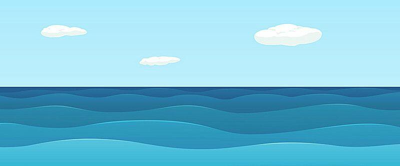 Blue Cartoon Ocean Background | Ocean backgrounds, Blue background images, Ocean wallpaper
