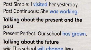 Mixed tenses