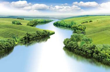 River definition and meaning | Collins English Dictionary