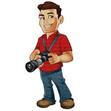 photographer, paintinglounge , photographer , photographe , man , homme , cartoon - PicMix