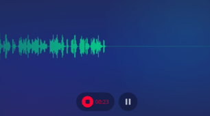 Онлайн диктофон. Online voice recorder.