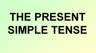 Презентація "The Present Simple Tense"