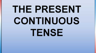 Презентація "The Present Continuous Tense"