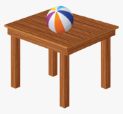 Table Clip Art - Ball On The Table Clipart, HD Png Download , Transparent Png Image - PNGitem